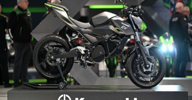 Nguyên mẫu môtô điện Kawasaki EV lộ diện, nhìn cực kỳ tinh xảo