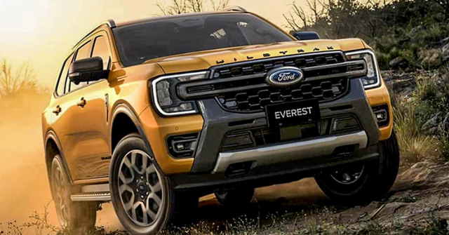 Ford Everest Wildtrak chốt giá bán gần 1,5 tỷ đồng tại Việt Nam