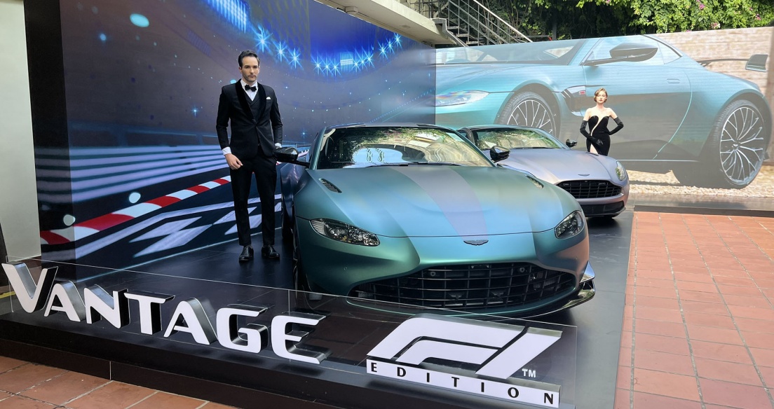 Aston Martin ra mắt Vantage F1 Edition và DB11 V8 Coupe nâng cấp tại Việt Nam
