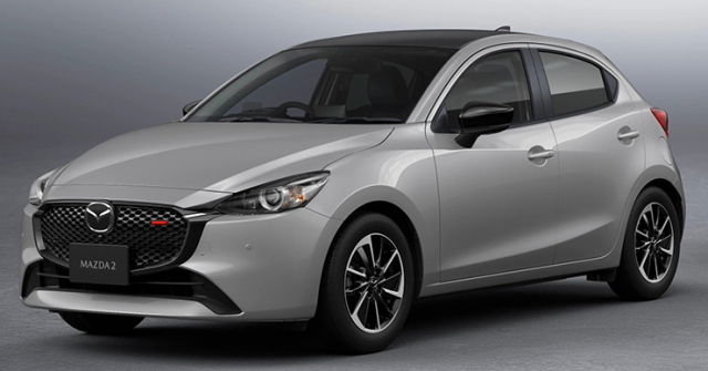 Mazda2 2023 lộ diện thiết kế trước ngày ra mắt