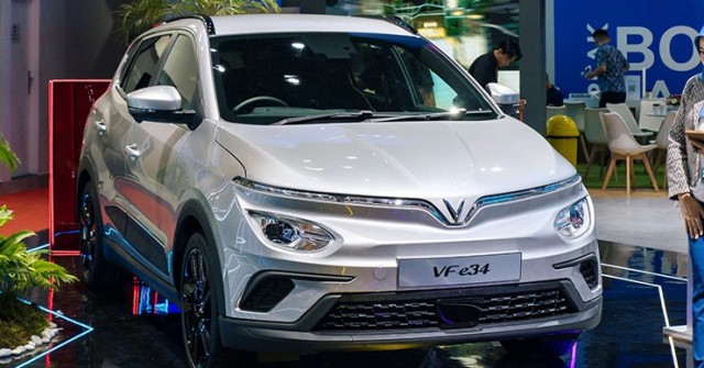 VinFast chính thức mở bán xe điện VF e34 tại Indonesia